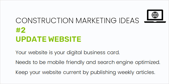 Construction Marketing Ideas #2