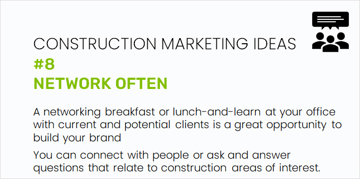 Construction Marketing Ideas #8