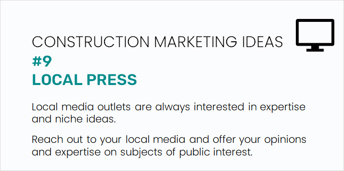 Construction Marketing Ideas #9