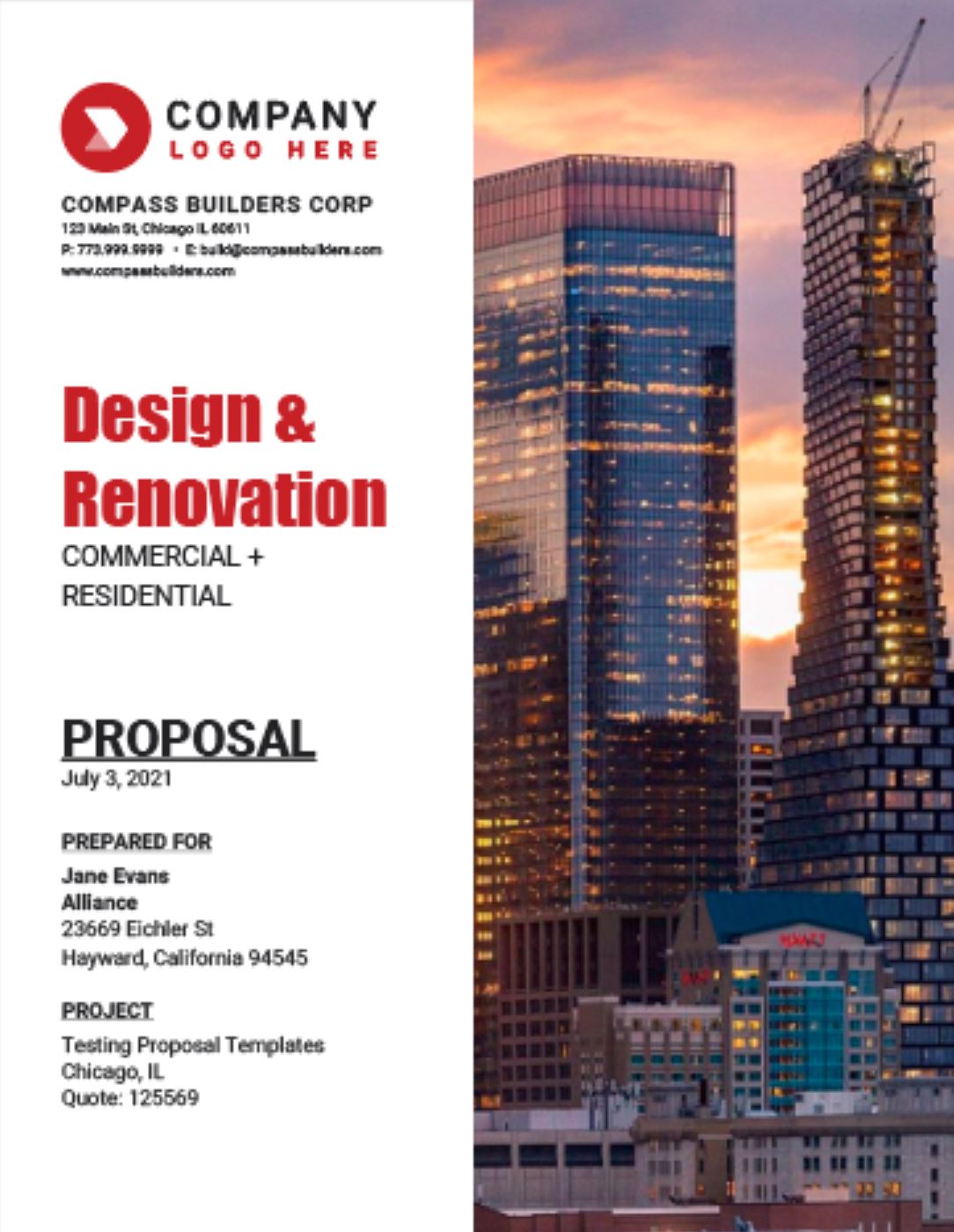 Construction Proposal Design 09