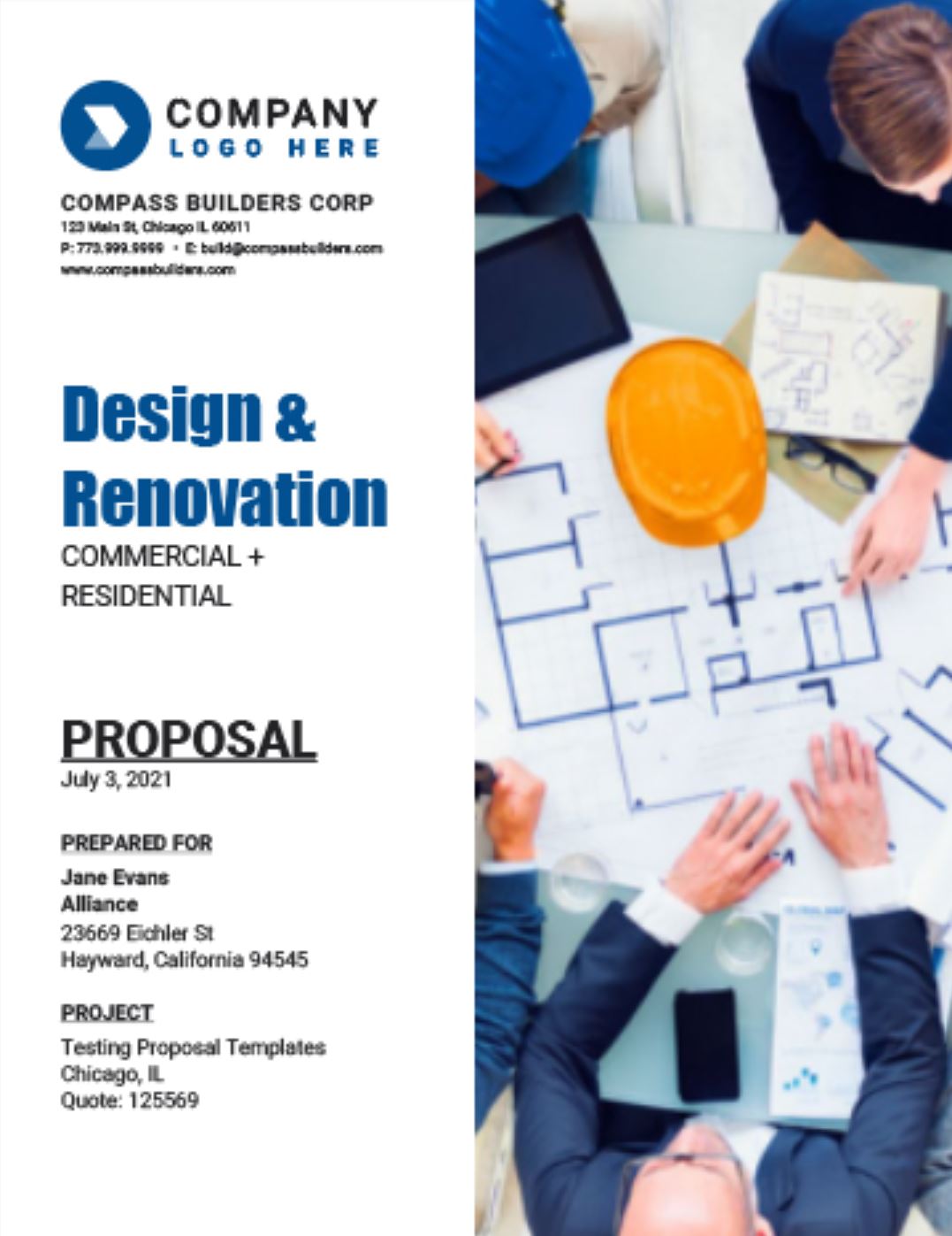 Construction Proposal Design 24