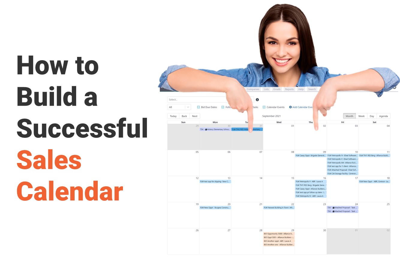 How to Build a Successful Construction Sales Calendar iDeal Sales CRM