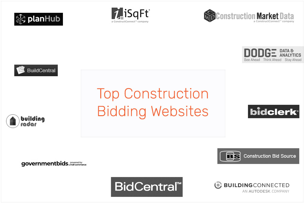 Top Construction Bidding Websites