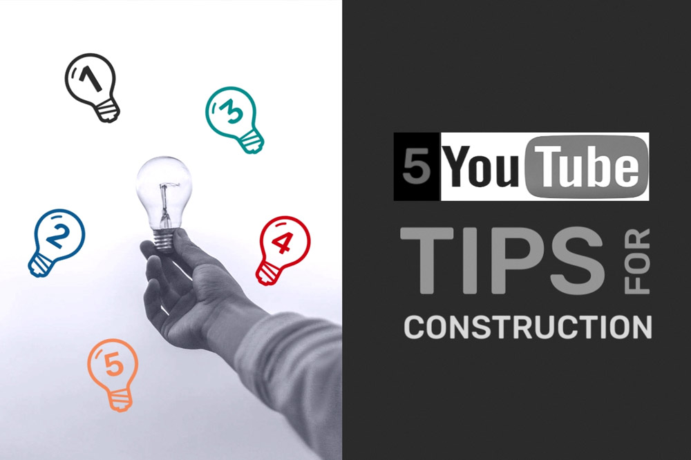 YouTube Tips for Construction Companies